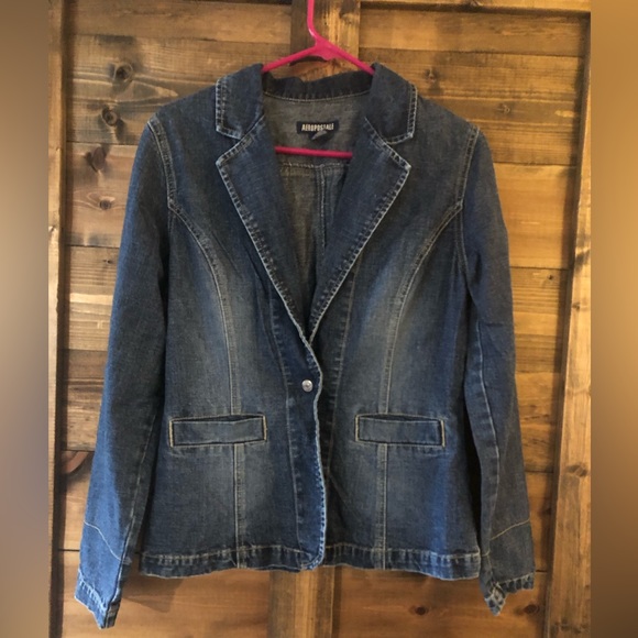Aeropostale Jackets & Blazers - Aeropostale denim jacket size m